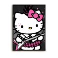 thumbnail image 2 of Kawaii Pink Hellos Cats Kittys Decoración Imágenes Decoración de la pared de la habitación Pintura sobre lienzo Decoraciones de la habitación Estética Pinterest Anime, 2 of 5