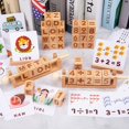 thumbnail image 4 of Bloques De Letras De Madera Para Niños, Alfabeto Giratorio Movible, Bloques A Juego, Palabras, Ortografía, Juguete De Lectura, Juguete Educativo Para Edades Tempranas Scienceny FN006924-01, 4 of 6
