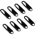 thumbnail image 1 of 8 Piezas Tirador de Cremallera de Repuesto Pinza de Cremallera de Metal Fijador de Reparación Tiradores de Pestañas de Cremallera Deslizadores de Cremallera para Maletas Abrigos Botas Chaque, 1 of 5
