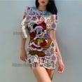 thumbnail image 3 of 2024 nuevo vestido ajustado de manga corta Sexy lindo conjunto vestidos elegantes para mujer ropa mujer jurk vestidos sexys mujer, 3 of 5