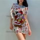 thumbnail image 3 of 2024 nuevo vestido ajustado de manga corta Sexy lindo conjunto vestidos elegantes para mujer ropa mujer jurk vestidos sexys mujer, 3 of 5