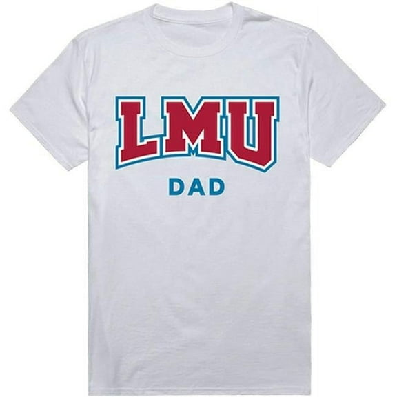 W Republic 548-160-WHT-02 Loyola Marymount University College Dad T-Shirt, White - Medium