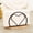 Black, variant on HongHeng Wooden Napkin Storage, 1 Pack Table Napkin Holder with Metal Wire for Indoor Outdoor Home Dining Restaurant Kitchen Decor