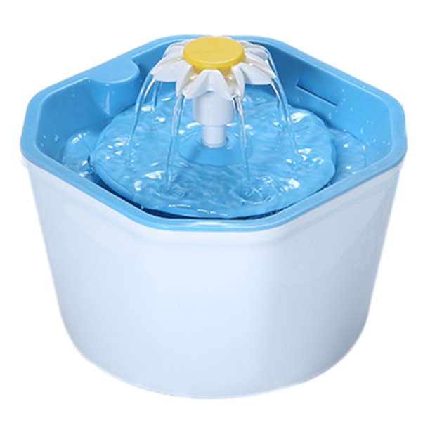 1.6L Fuente automática de agua para gatos Dispensador eléctrico de tazón de bebedero para masco Meterk Alimentador