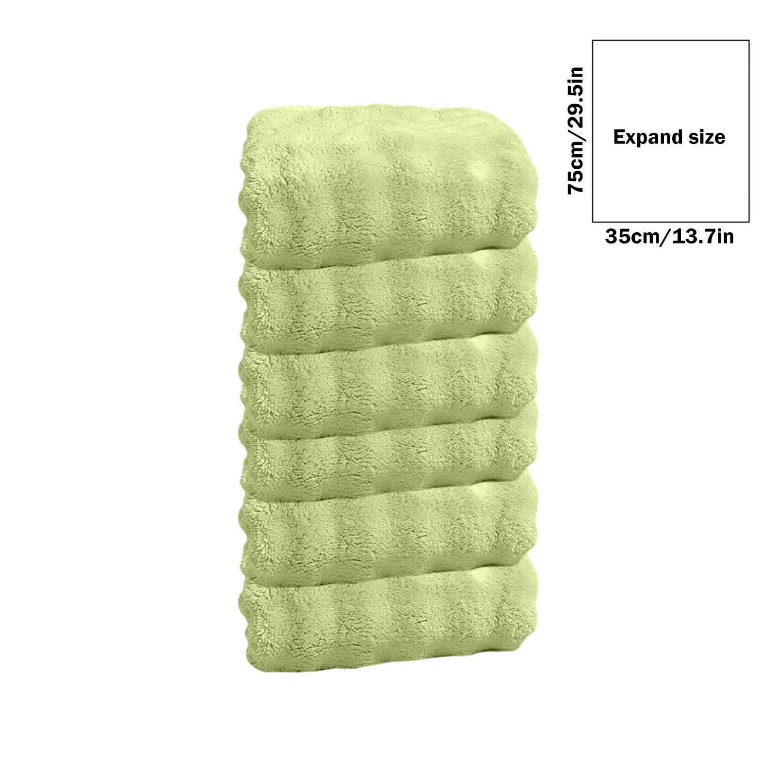 Summer Savings Clearance! Boovnll 6 Pack Hand Towels for Bathroom, 13x30" Super Soft & Absorbent Quick Dry Solid Color Towels, Thicken Microfiber Hand Towels for Hotel, Pool, Spa, Beach, Towels