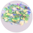 thumbnail image 1 of Seashell Sequins Multicolor Decorative Portable Oval Hologram Mermaid Paillette Sequins Daily Use, 1 of 12