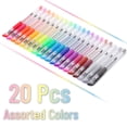 thumbnail image 2 of Mr. Pen- Glitter Gel Pens, Assorted Color, 20 Pack, Glitter Pen, Glitter Gel Pens for Adult Coloring, 2 of 9