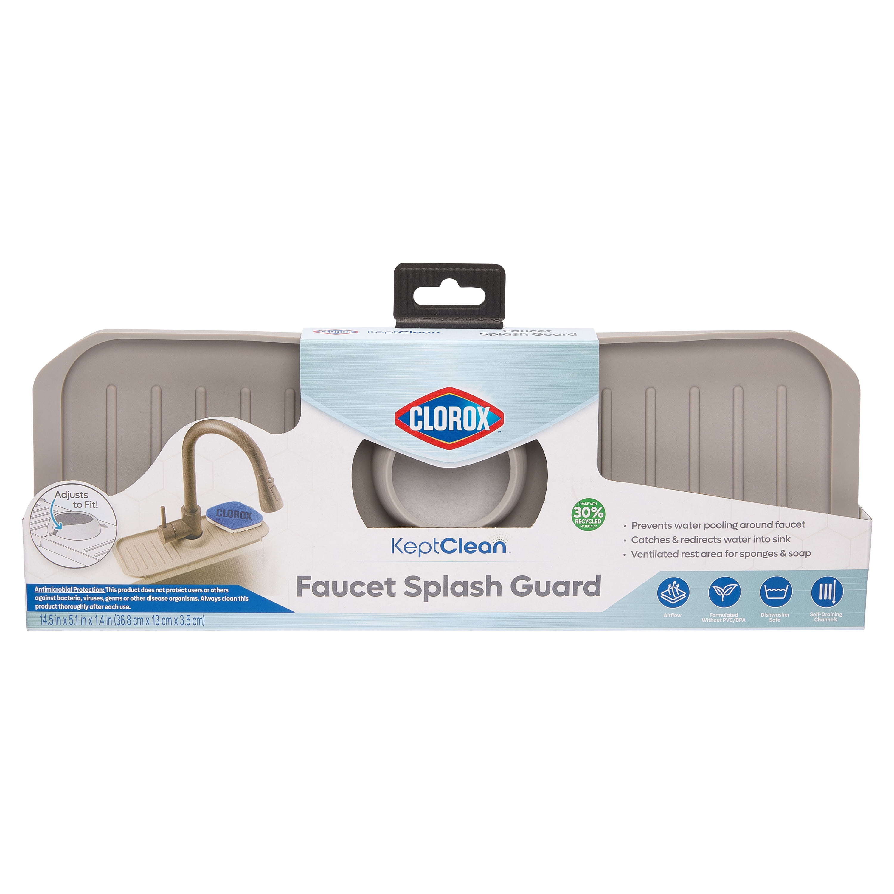 Clorox Faucet Splash Guard - Practical Choice for Kitchen Organization