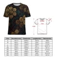 thumbnail image 3 of Beach Abstract Hives T-Shirts Vintage Print Simple T-Shirt Women Short Sleeve Cool Oversized Tees Pattern Tops Gift Idea, 3 of 7