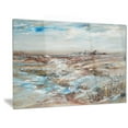 thumbnail image 1 of Design Art Snowy Landscape Floral Metal Wall Art, 1 of 1