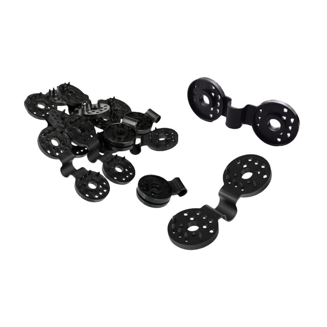 Sun Shade Net Clip Plastic Heavy Duty Fix Clamp Fence Netting Hook Home Greenhouse Tent Garden Tools Accessories 100pcs