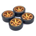 thumbnail image 2 of 1/28 Remote Control Model Car Model Crawler Car DIY Wheel Rim DIY Upgrade Repairing Wheels Replacement for WLtoys 284131 K969 K979 K989 K999 P929 Gold, 2 of 7