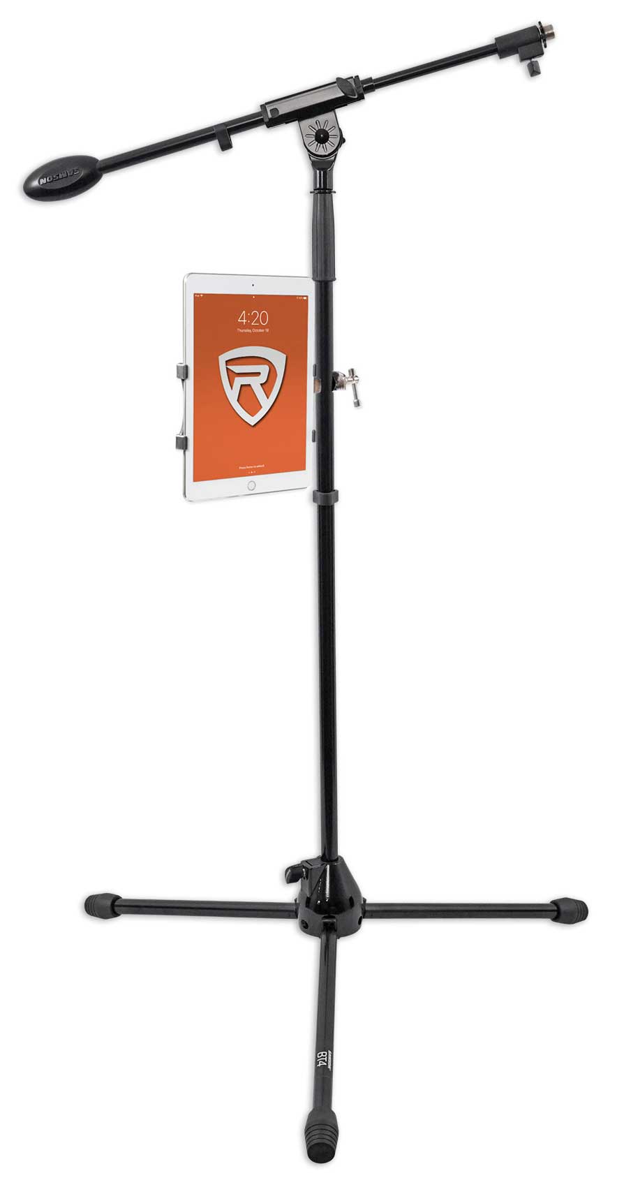 Samson BT4 Microphone Mic Stand w/ Boom+Tripod Base+Smartphone/Tablet