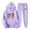 Purple, variant on Feancey Sweatsuit for Women Novelty Love Heart Print Hoodies and Sweatpants 2 Piece Sets Valentines Day Cute Tracksuit Set with Pockets Beige XL