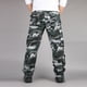 thumbnail image 4 of Puntoco Pantalones casuales largos para hombre Pantalones casuales de camuflaje con bolsillos cargo de secado rápido Pantalones tácticos largos para hombre, 4 of 4