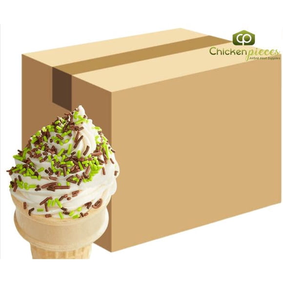 Dutch Treat Chocolate Mint Sprinkles Candy Ice Cream Topping, Bulk Professional Confectionery Garnish, 4.5 KG (10 lbs)