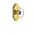 thumbnail image 2 of Grandeur Arcpro_Dd_Na Arc Solid Brass Rose Dummy Door Knob Set - Nickel, 2 of 6