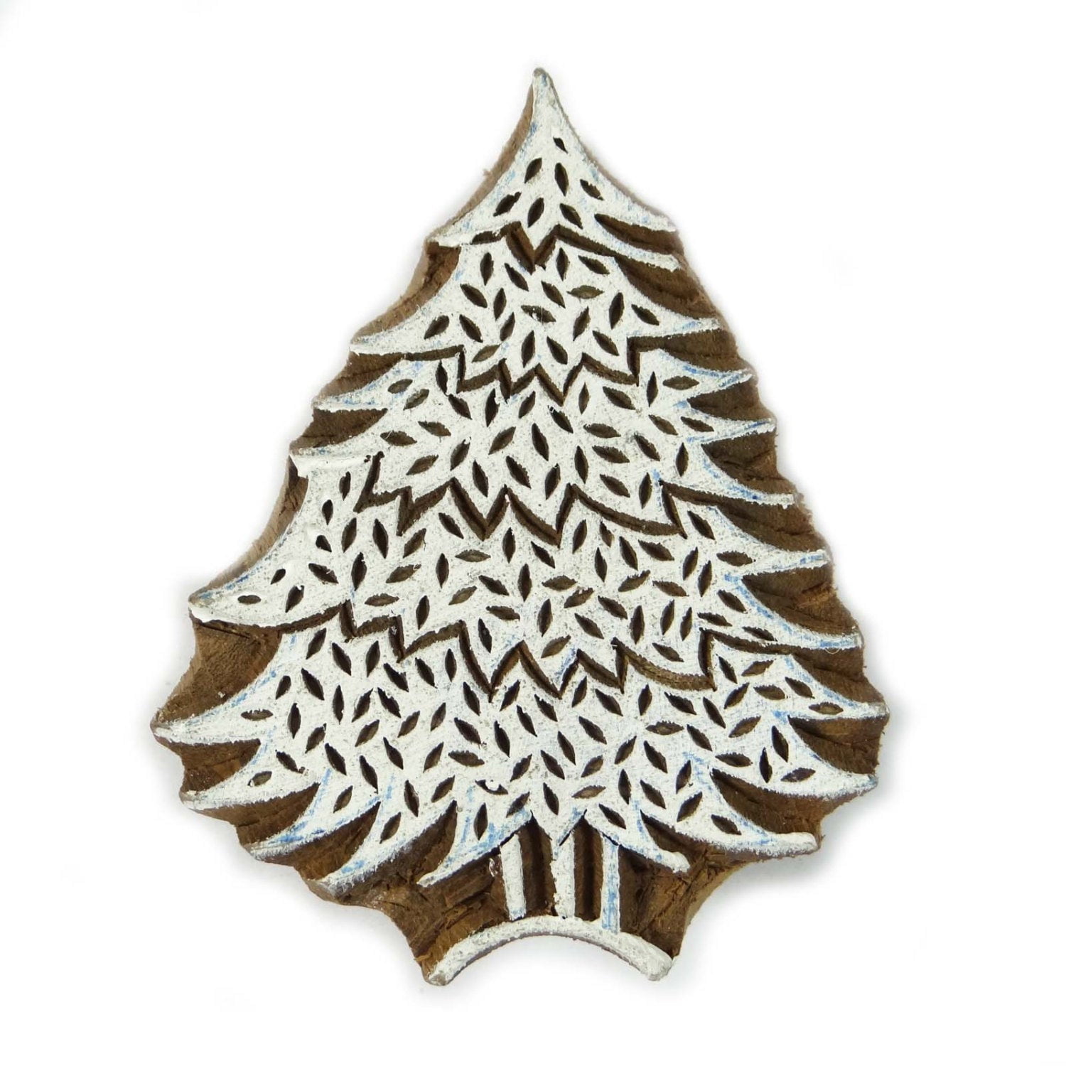 Wooden Printing Block Tree Style Wood Block Scrapbook Stamp Printer