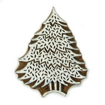 Wooden Printing Block Tree Style Wood Block Scrapbook Stamp Printer Stamp