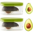 thumbnail image 1 of Paquete de 2 almacenamiento de aguacate, contenedor de aguacate, soporte para guardar aguacate, contenedor de aguacate para mantener sus aguacates frescos Fo,11 Feliz Sencillez, 1 of 5