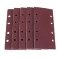 thumbnail image 3 of 50 Pcs Sanding Pads,Sanding Paper Hook and Loop Sand Sheet 93X185mm Punched 8 Holes Grits 40/60/80/120, 3 of 5