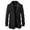 Black, variant on uikmnh Mens Jackets Male Casual Solid Color Woolen Coat Long Jacket Size:2XL