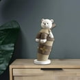 thumbnail image 4 of Figura de animal Perfecl Estatua del oso de resina dibujo animado 12 cm x 25 cm, 4 of 8