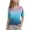 Blue#01, variant on JTSRKL Teen Girls Ombre Tops Lightweight Casual Tie Dye Gradient Print Summer Short Sleeve Button V Neck Henley Shirts Trendy Cotton Tunic Blouse Blue#05 11-12 Years