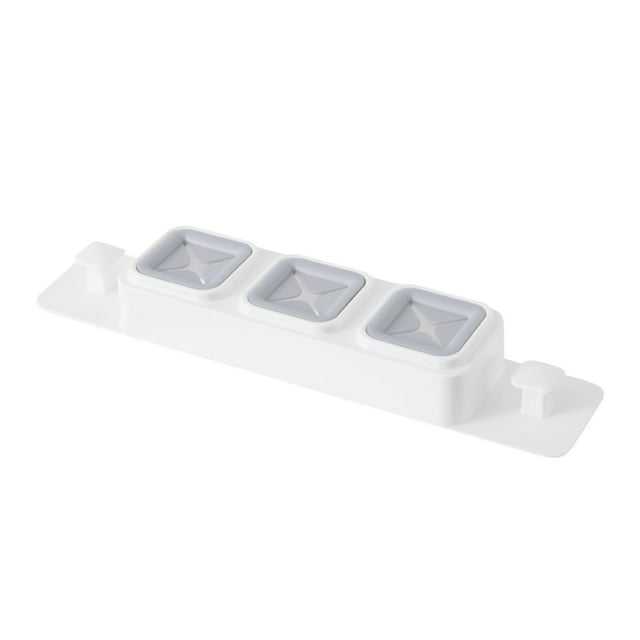 NARABB Wall Hooks 1PCS Three-Hole Towel Stopper Storage Hook- Rag Clip Storage Hook