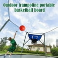 thumbnail image 6 of Trampoline Basketball Hoop for safe Dunking, Easy to Assemble Fit For Curved Pole or Trampoline Straight Basketball Ga Pole,, 6 of 7