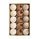 thumbnail image 3 of Juego de 15 Adornos Navideños de Terciopelo Flocado de 6 Cm | Elegantes Colgantes de Terciopelo de Seda con Hebillas de Metal para Decorar El Árbol y El Hogar En Días Festivos., 3 of 5