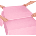 thumbnail image 5 of 6ft x 4.5ft Disposable Plastic Tablecloth Pink - Waterproof Wipe Clean Party Table Cover for Picnics, Birthdays & BBQs (1-Pack), 5 of 5