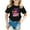 0-Black669, variant on Tiijoy Toddler Girls Graphic Tee Cartoon Figure Print Short Sleeve T-Shirt, Sizes 3-14