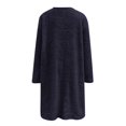 thumbnail image 4 of WILLBEST Fall Womens Tops Womens Winter Coat Loose Wool Jacket Long Sleeved with Pockets, 4 of 5