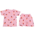 thumbnail image 2 of Conjunto de ropa de verano para bebé, camiseta de manga corta para bebé, conjunto de pijamas de verano para bebé, traje de verano para bebé, funcionalidad versátil, 2 of 12