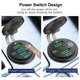 thumbnail image 3 of Doble puerto QC3.0, cargador de coche, toma de carga USB, adaptador de 12 V/24 V con voltímetro numérico, interruptor táctil LED C, 3 of 5