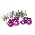thumbnail image 2 of 10Pcs M6 Anodized Aluminum Screw Washers & Bolts Auto Accessories for Fender Gray, 2 of 8