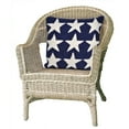 thumbnail image 3 of Liora Manne Frontporch Stars Indoor Outdoor Decorative Pillow Blue, 3 of 6
