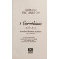 thumbnail image 1 of Pre-Owned Sermon Outlines on 1 Corinthians (Standard Sermon Starters) (Paperback) 0784704015 9780784704011, 1 of 1