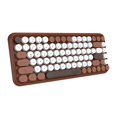 thumbnail image 1 of 308I Mini 84-Key Retro Round Keycaps Teclado Bluetooth Base Marrón Sunnimix Teclado bluetooth, 1 of 8