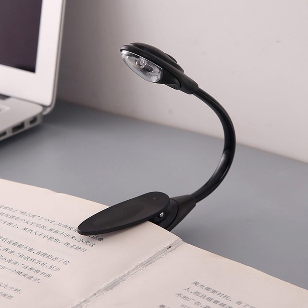 Fine Convenient Portable Travel Book Reading Light Lamp Mini LED Clip
