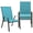 Peacock-Blue, variant on NAPWANT Patio Dining Chairs, Set of 4 Stackable Outdoor Chairs, All-Weather Space Saving Design, Beige