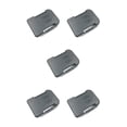 thumbnail image 3 of Riwesomey Estante de almacenamiento de ABS portátil 18V Fix Heavy Duty Base preperforada Soporte de taller Reemplazo para BAT622 Negro 5piezas, 3 of 6