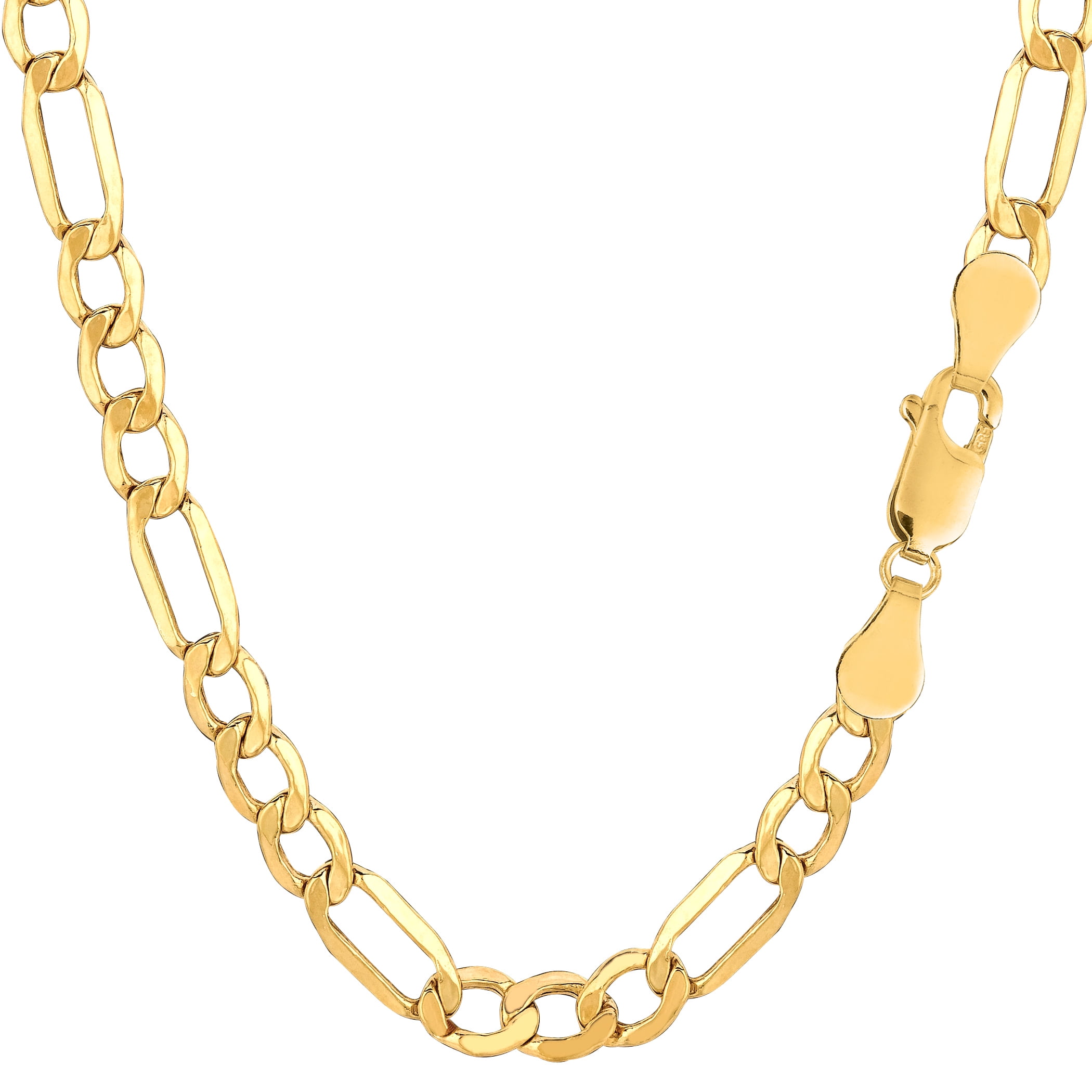 10k gold figaro chain walmart