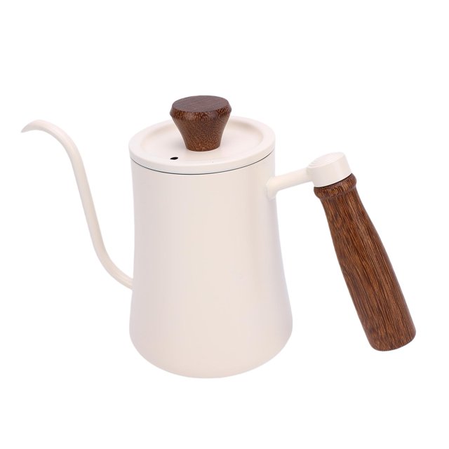 Pour Over Coffee Kettle, 600ML Gooseneck Narrow Long Spout Coffee Pot with Scale Hand Drip Kettle for Home Office Camping