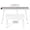 White, variant on MUSTAR 88-Key Portable Digital Piano Electric Semi Weighted Dual Keyboards with Piano Bench,USB/MIDI,Bluetooth,Triple Pedal,4 Legged Stands(Brown)