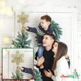 thumbnail image 5 of Ornativity Glitter Snowflake Tree Topper - Gold sparkling Gem Christmas Tree Decoration, 5 of 6