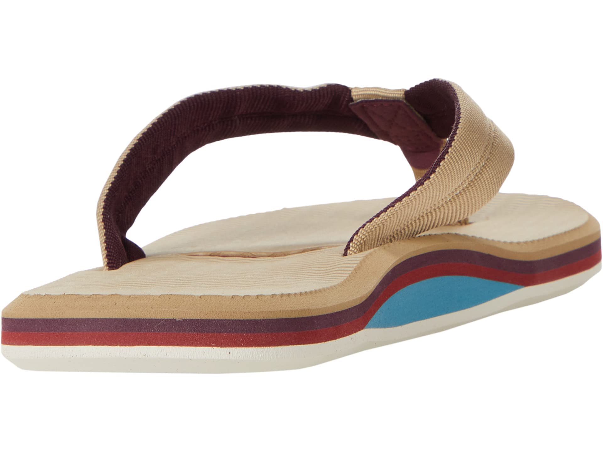 Hari Mari Dunes Men\'s US 11 Tan Memory Foam Comfort Flip-Flop Thong Slide Sandal IMG_6279_6e54e2d8-5679-468a-  main image 2