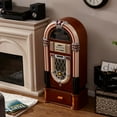 thumbnail image 5 of Arkrocket Taurus Bluetooth Retro Turntable Jukebox, Beige, 5 of 7