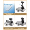 thumbnail image 6 of Cat Water Fountain Filters, Replacement Filters for 108oz/3.2L Cat Fountain,10 Packs Filters & 2 Sponges Set for Stainless Steel Pet Water Fountain, 6 of 6